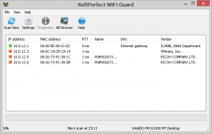 softperfect wifi guard windows