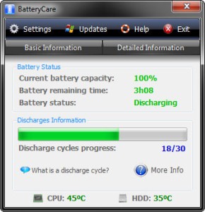 batterycare للكمبيوتر