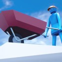 climb with wheelbarrow