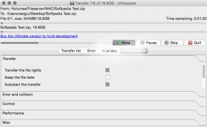 tutorial ultracopier osc mac
