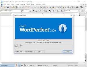 corel wordperfect office windows