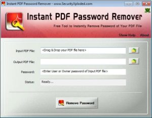 instant pdf password remover windows