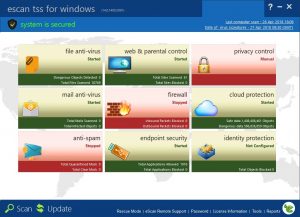 escan antivirus windows