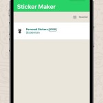 sticker maker للايباد