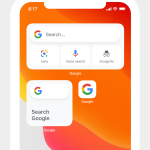 google search للايفون