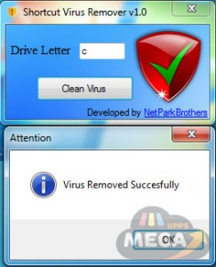 shortcut virus remover app