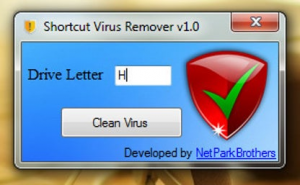 shortcut virus remover ويندوز