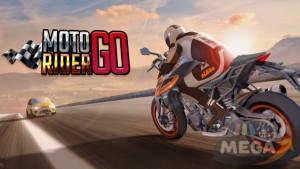 لعبة moto rider go highway traffic