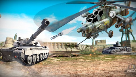 Massive Warfare Tank Battle