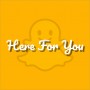 here for you new service from snapchat