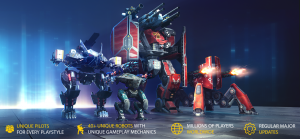 war robots multiplayer battles للايفون