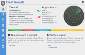 Free Firewall ويندوز