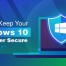 خطوات حماية ويندوز 10