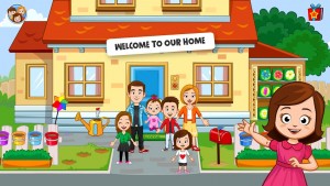 my town family home apk