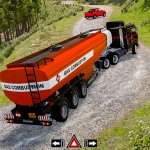 صور Oil Tanker Truck Driving