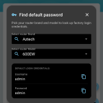 router setup page للاندرويد
