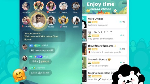 Wafa Voice Chat Room