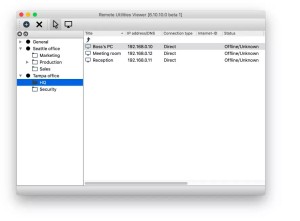 remote utilities للماك