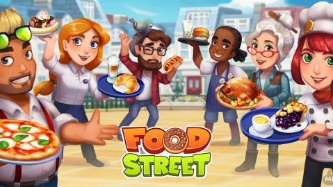 Food Street Restaurant Game