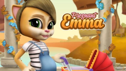 Pregnant Talking Cat Emma