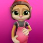 pregnant talking cat emma