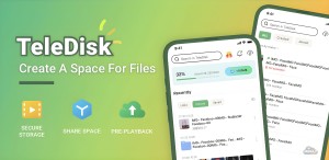 برنامج تخزين سحابي تيلي ديسك