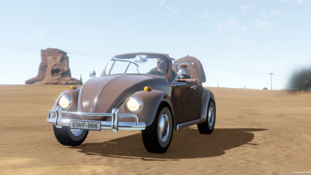 تطوير لعبة the long drive