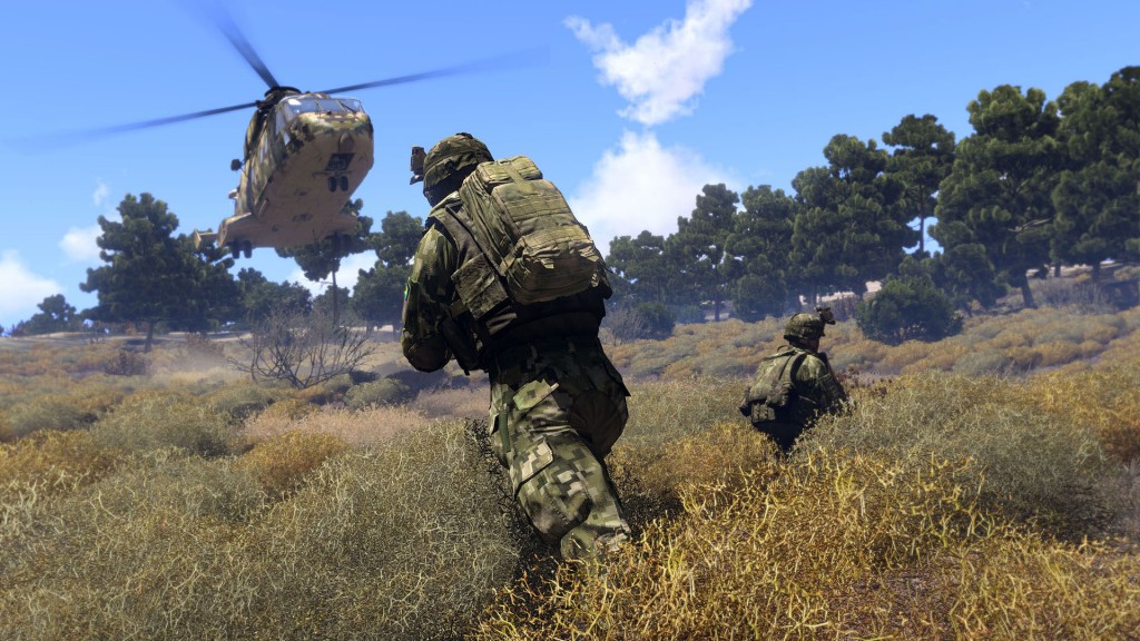 تطوير لعبة الاكشن arma 3