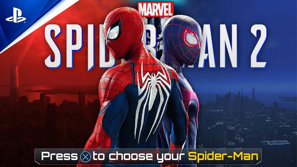 لعبة spider man 2 على ps5