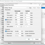 صور  Custom Resolution Utility (CRU)