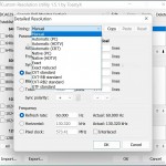 صور  Custom Resolution Utility (CRU)