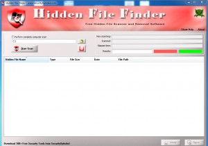 hidden file finder للكمبيوتر ويندوز