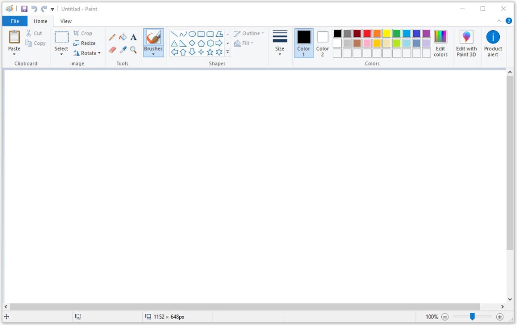 برنامج الرسام و عمل screenshot