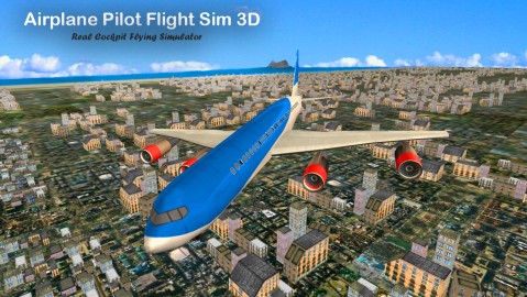 Airplane Pilot Flight Sim 3D