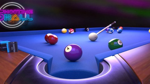 Billiards Shooting Ball