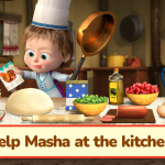 صور Masha and the Bear Pizza Maker