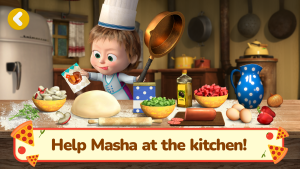 masha and the bear pizza maker apk