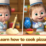 صور Masha and the Bear Pizza Maker