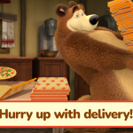 صور Masha and the Bear Pizza Maker
