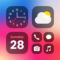 color widgets ios iwidgets