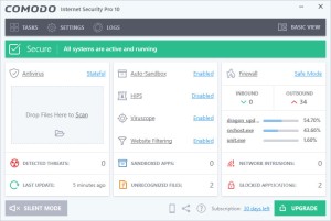 comodo internet security ويندوز