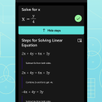صور Microsoft Math Solver