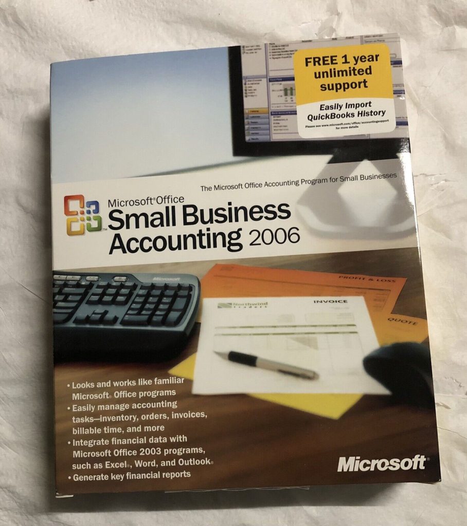 برنامج المحاسبة microsoft small business accounting