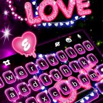 neon love theme للاندرويد