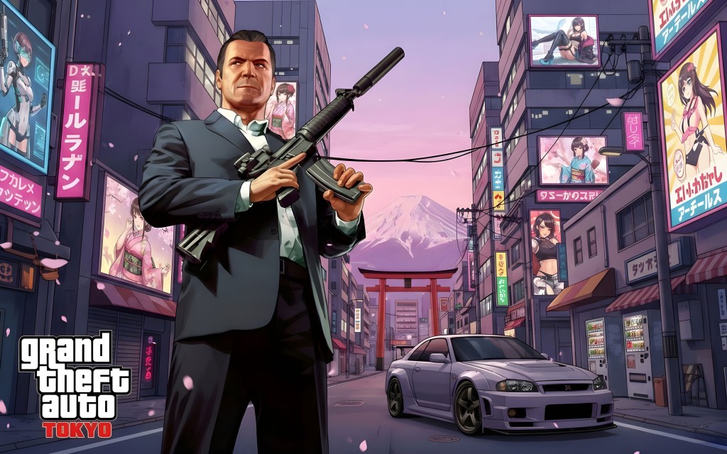 gta tokyo المُلغاه كادت أن تأخذنا الي اليابان