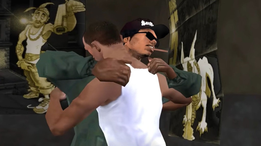 لعبة gta san andreas كانت من المفترض أن تحتوي على 3 شخصيات أساسية