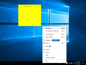simple sticky notes للكمبيوتر