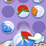 cake sort color puzzle game للاندرويد