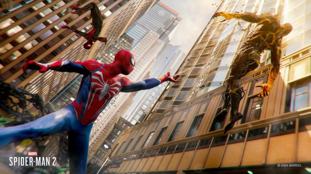 لعبة marvels spider man 2 قادمة في يناير 2025