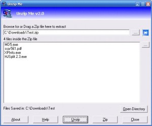 unzip me للكمبيوتر ويندوز